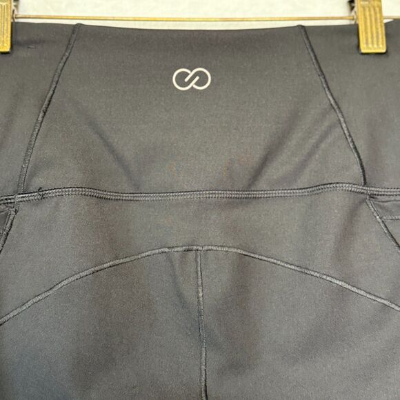 CALIA Women's 7" Essential High-Rise Bike Short Pure Black Size S Powersculpt - Picture 8 of 14